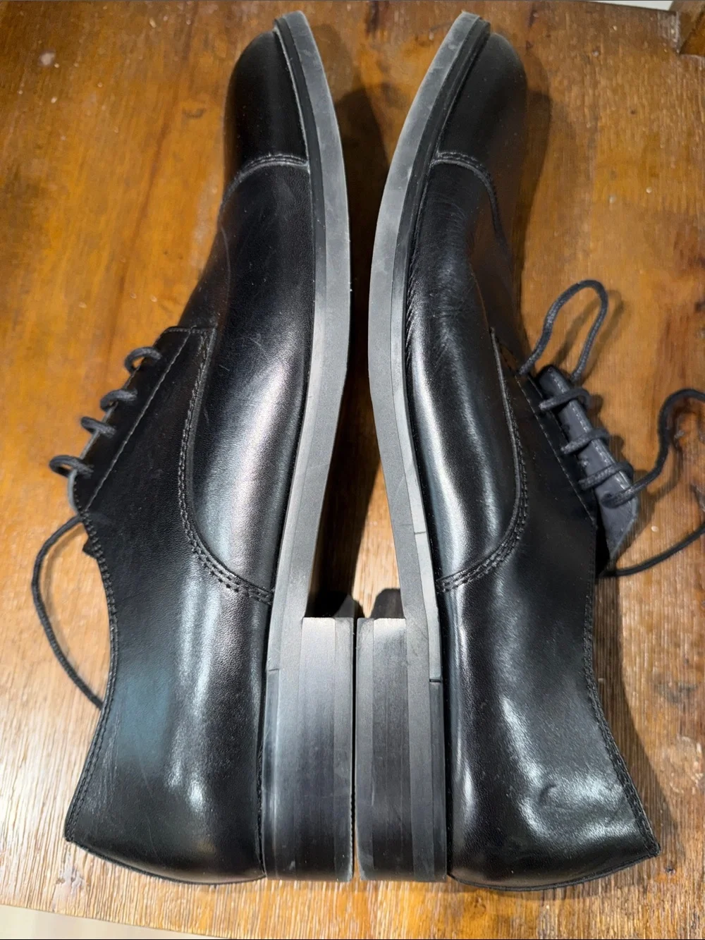 Classic Black Nordstrom Men's Cap-Toe Oxford Shoes